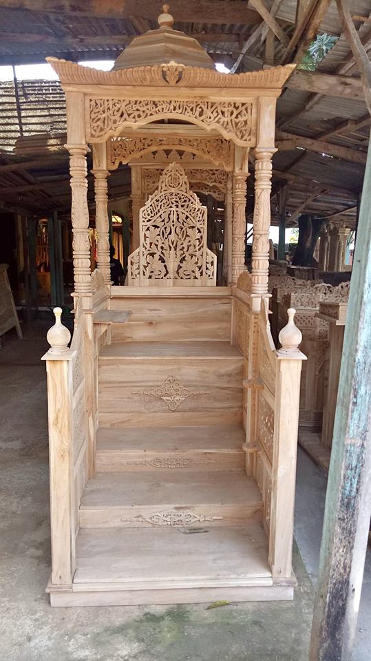 Mimbar Podium Mushola Masjid Jati Jepara