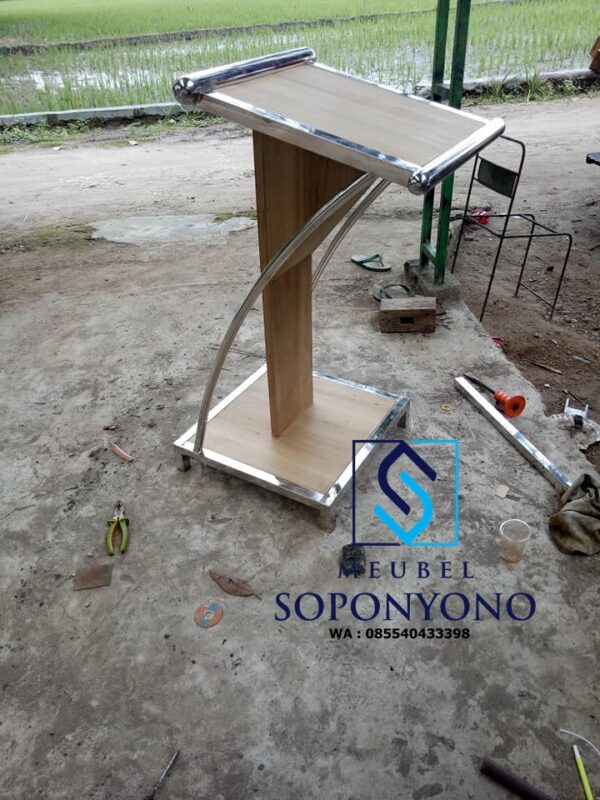 Harga Mimbar Podium Stainless Murah