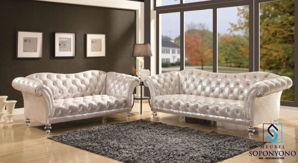 Harga Set Kursi Tamu Sofa Mewah Elegan