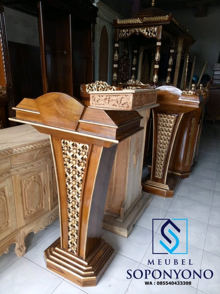 Mimbar Podium Masjid Presiden