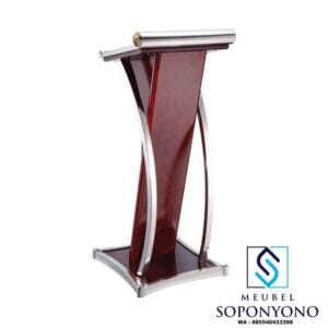 Mimbar Podium Minimalis Stainless