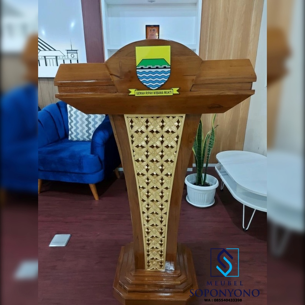 Jual Podium Masjid Minimalis Jati Jepara Jual Podium Masjid Minimalis Jati Jepara