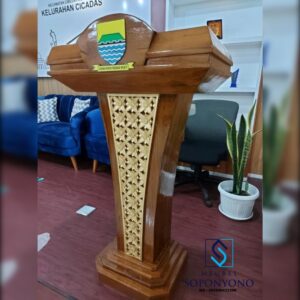Podium Masjid Minimalis Jati Jepara
