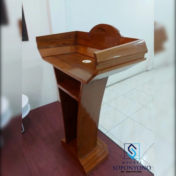 Harga Podium Pidato Minimalis Podium Pidato Jati Jepara
