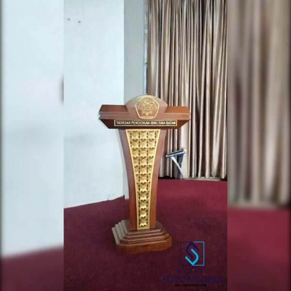 Jual Mimbar Pidato Podium Masjid Ukiran Jepara