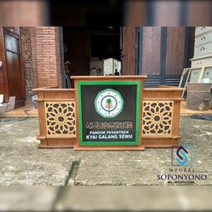 Meja Majelis Taklim Kayu Jati Jepara