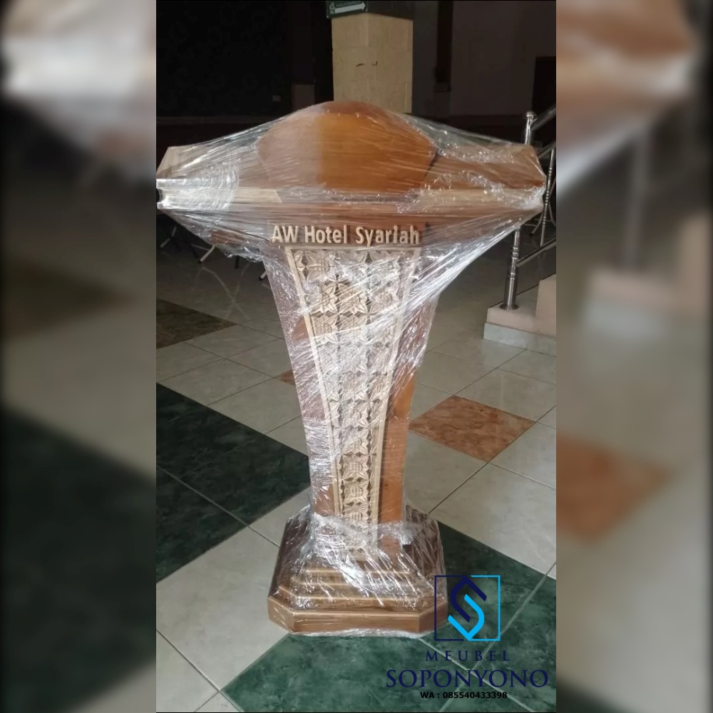 Model Podium Pidato Minimalis Podium Pidato Jati Jepara Model Podium Pidato Minimalis Podium Pidato Jati Jepara