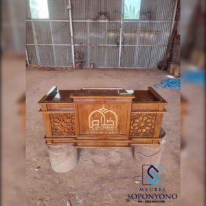 Meja Majelis Duduk Meja Dakwah Lesehan Jati