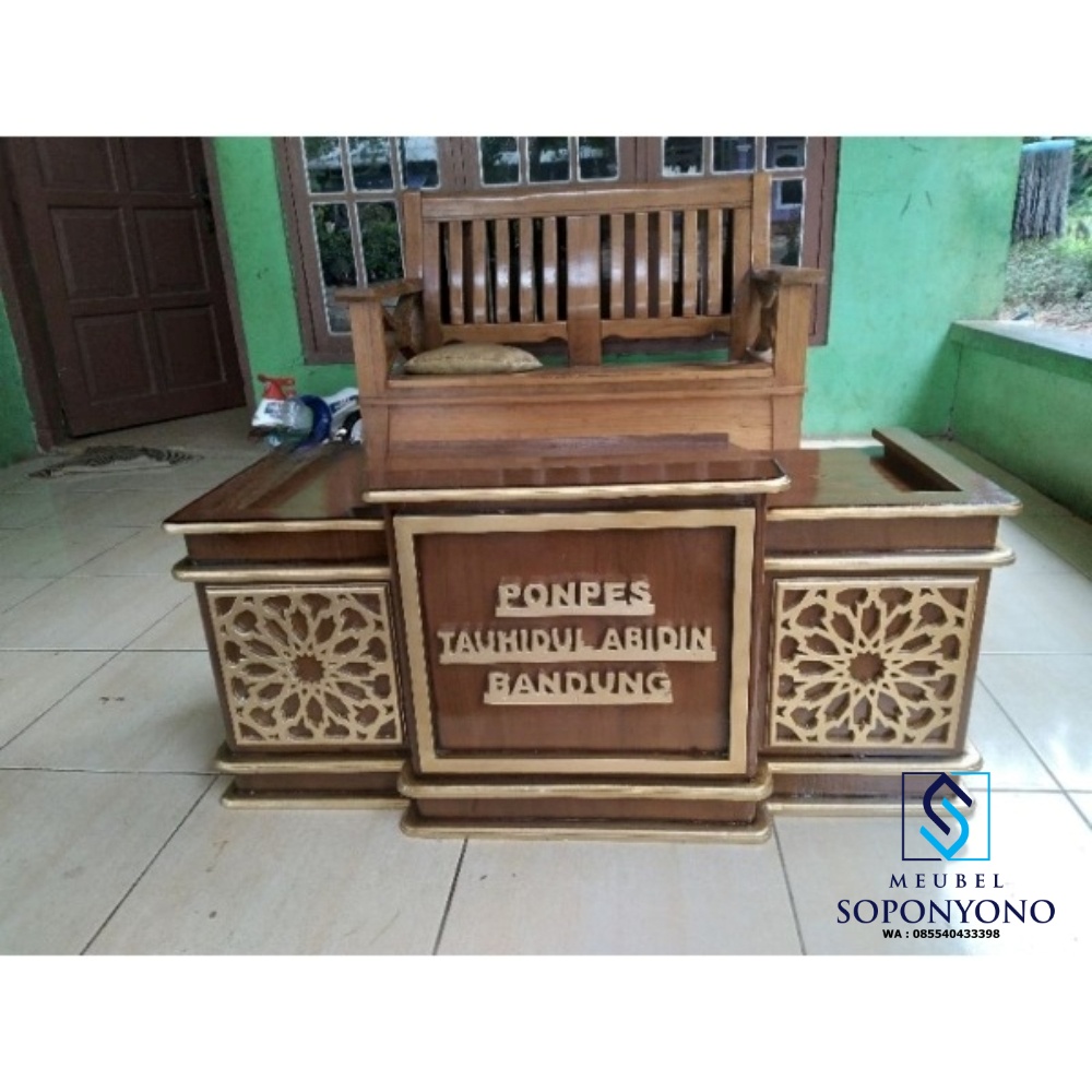 Meja Mimbar Minimalis Mimbar Majelis Duduk Jati Meja Mimbar Minimalis Mimbar Majelis Duduk Jati