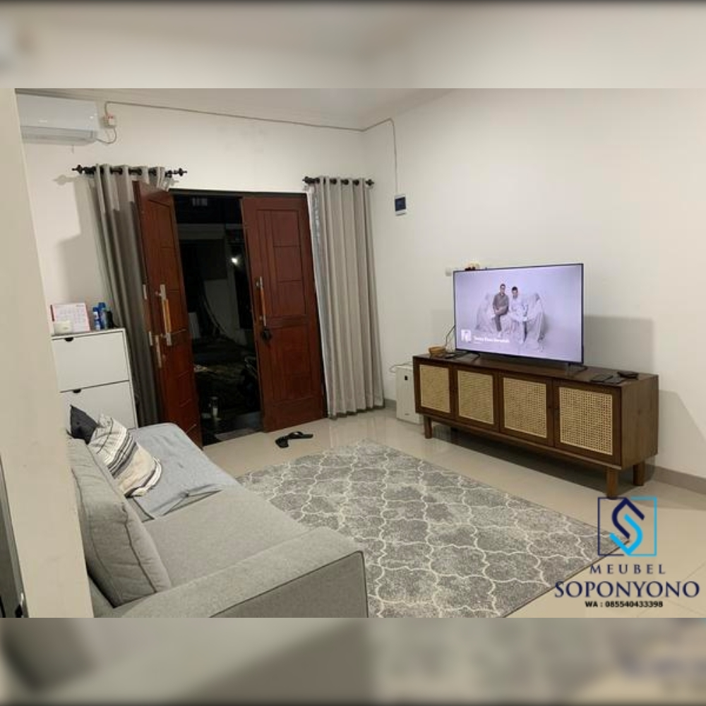 Model Meja Bufet TV Retro Jati Minimalis Rotan Jepara Model Meja Bufet TV Retro Jati Minimalis Rotan Jepara