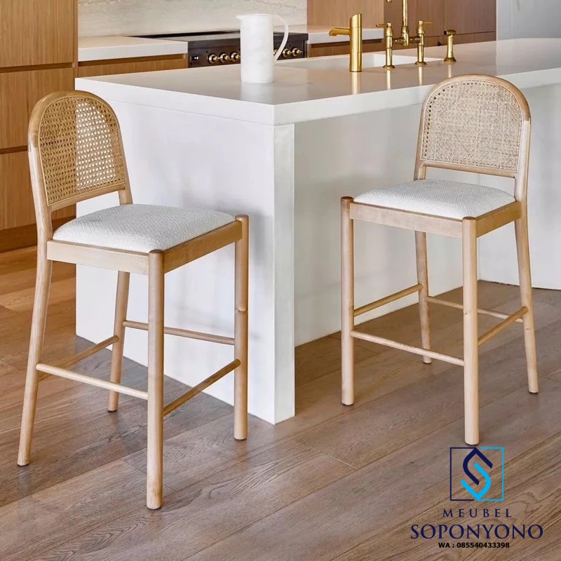 Kursi Bar Kayu Minimalis Modern Kayu Jati Kursi Bar Kayu Minimalis Modern Kayu Jati