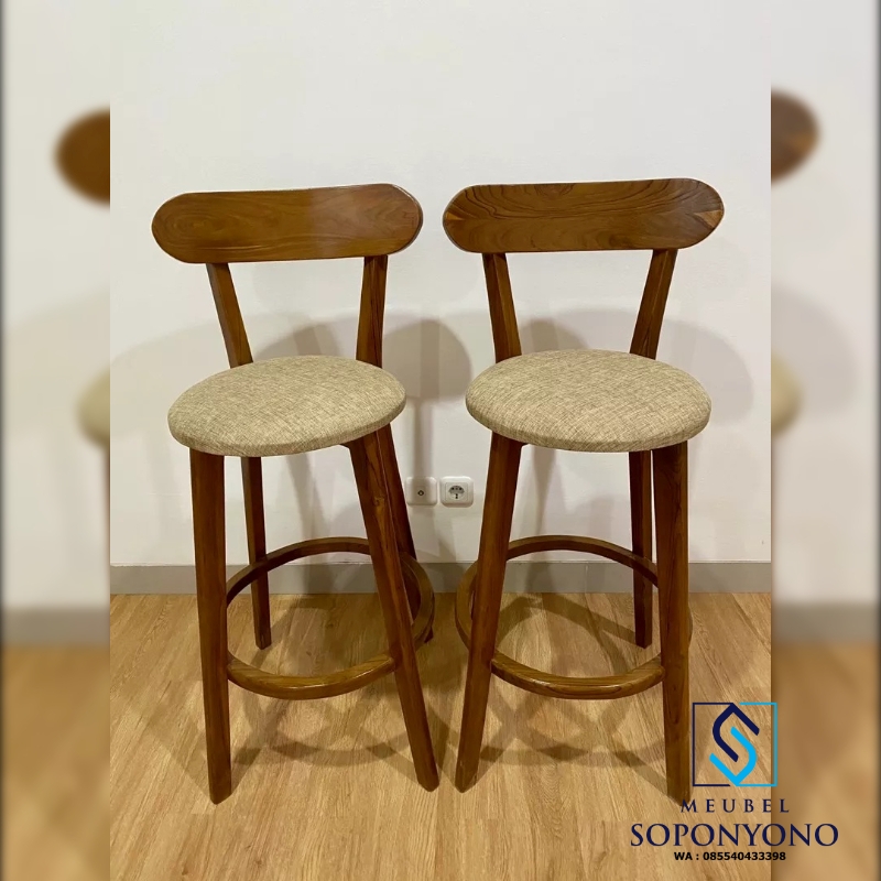 Kursi Cafe Bar Minimalis Modern Jati Jepara Kursi Cafe Bar Minimalis Modern Jati Jepara