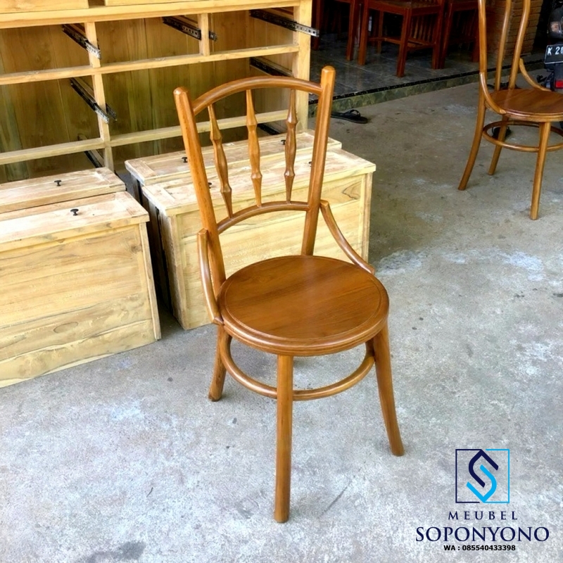 Kursi Cafe Koboi Minimalis Kayu Jati Kursi Cafe Koboi Minimalis Kayu Jati