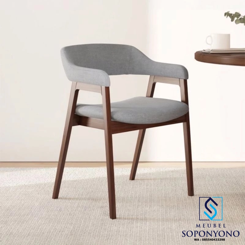 Kursi Cafe Minimalis Modern Jati Solid Kursi Cafe Minimalis Modern Jati Solid