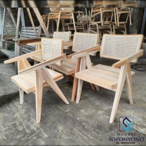 Kursi Cafe Resto A Rotan Minimalis Modern