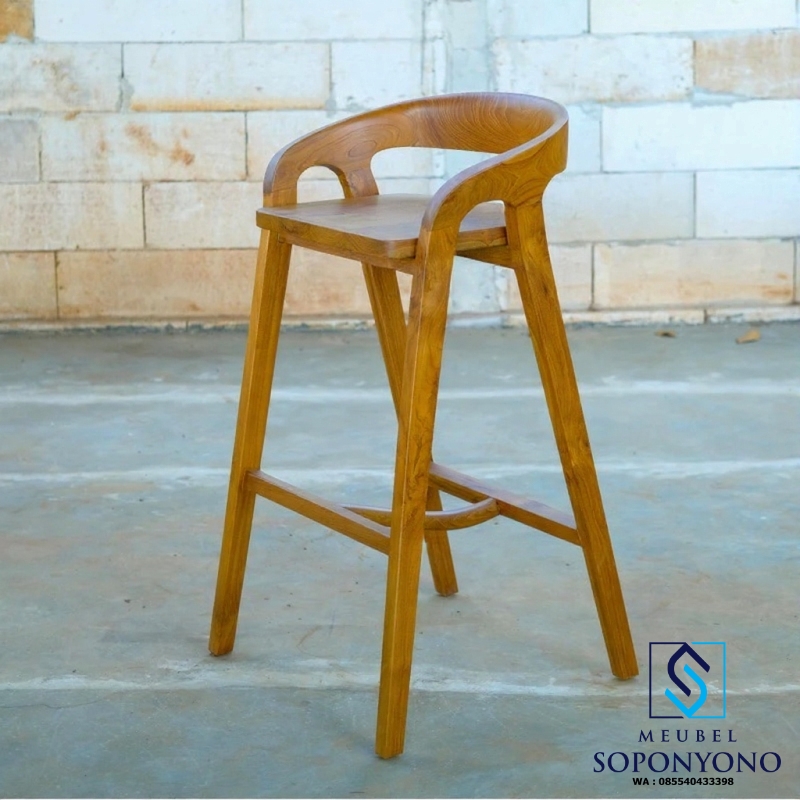 Kursi Island Bar Kursi Cafe Resto Minimalis Jati Kursi Island Bar Kursi Cafe Resto Minimalis Jati