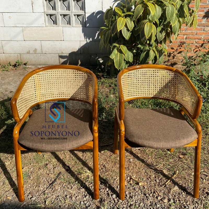 Kursi Kafe Resto Cleopatra Kayu Jati Solid Kursi Kafe Resto Cleopatra Kayu Jati Solid
