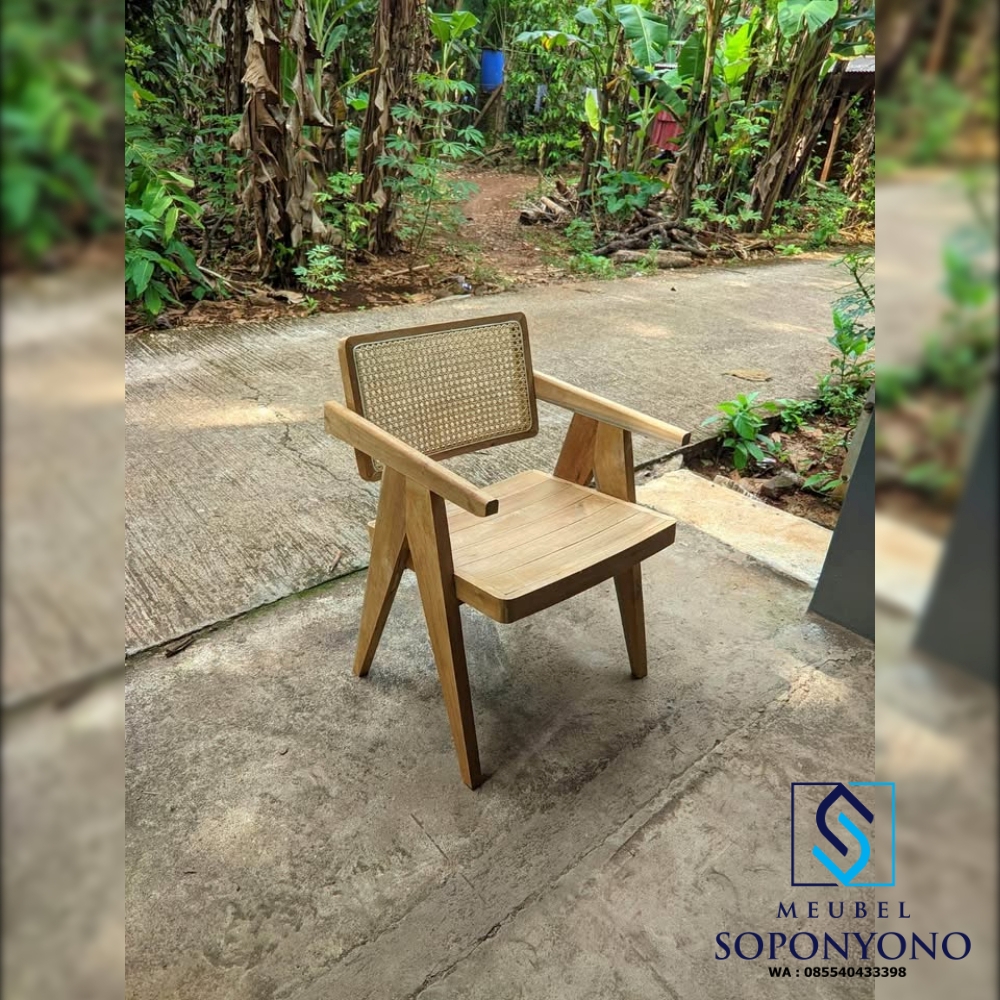 Kursi Makan Rotan A Minimalis Kayu Jati Kursi Makan Rotan A Minimalis Kayu Jati