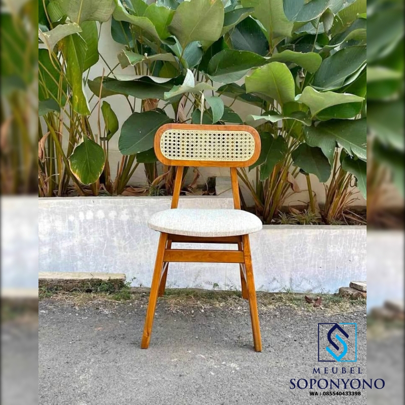 Kursi Cafe Kacang Minimalis Kombinasi Rotan Kursi Cafe Kacang Minimalis Kombinasi Rotan