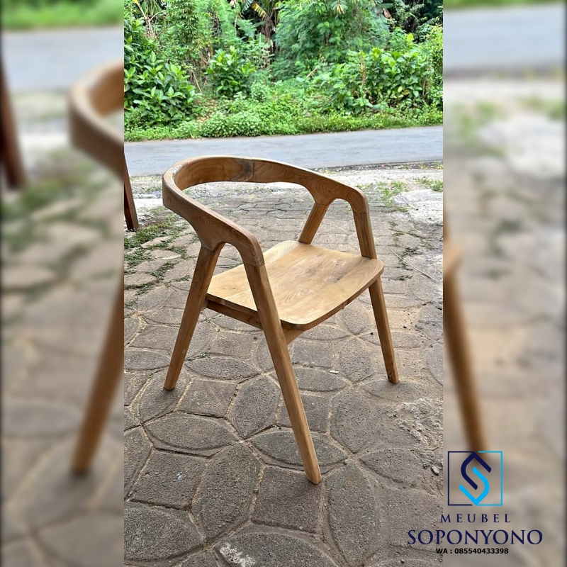 Kursi Cafe Selly A Minimalis Jati Murah Kursi Cafe Selly A Minimalis Jati Murah