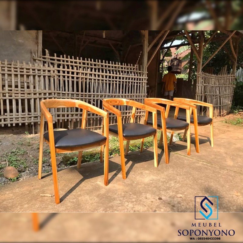 Kursi Cafe Selly Minimalis Dudukan Jok Jati Kursi Cafe Selly Minimalis Dudukan Jok Jati