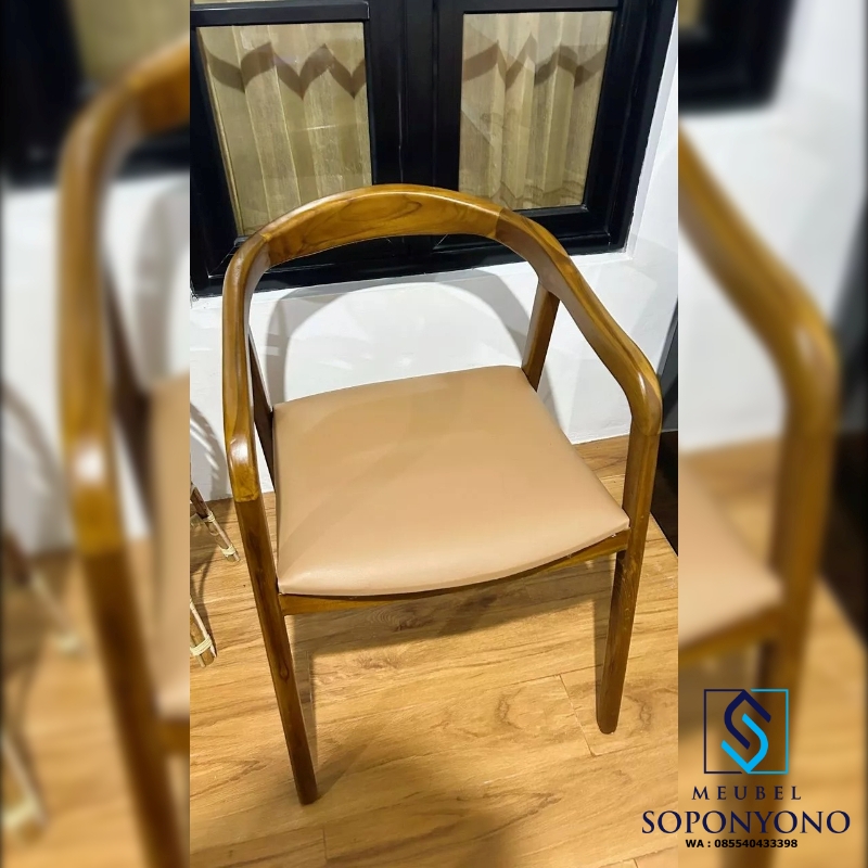 Kursi Cafe Selly Minimalis Jok Murah Kayu Jati Kursi Cafe Selly Minimalis Jok Murah Kayu Jati